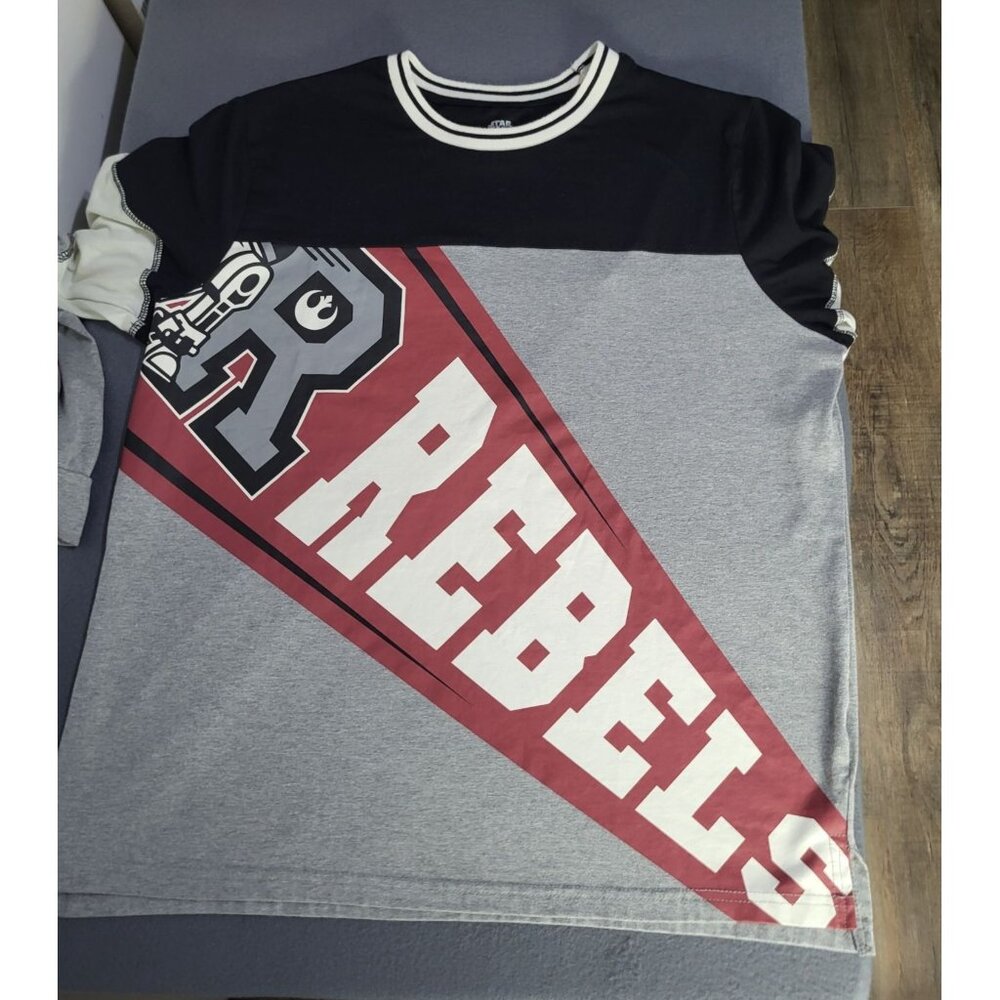 Disney Parks Star Wars 77' Rebel Alliance R2-D2 Long Sleeve Shirt Unisex SZ LG